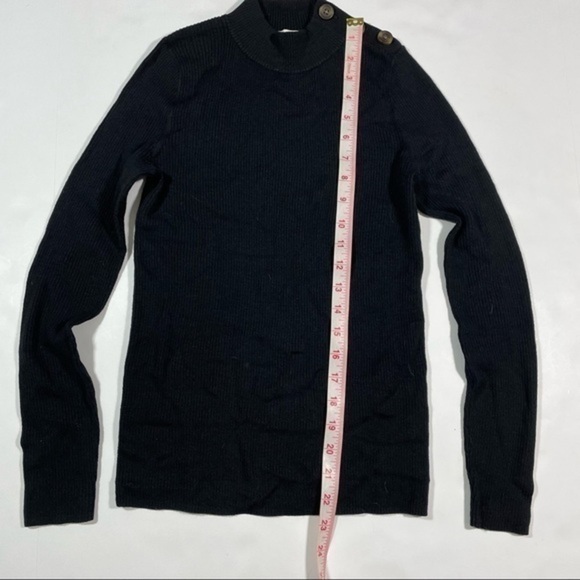 Madewell Hollyridge Ribbed Button Shoulder Sweater NB386 - Picture 9 of 9